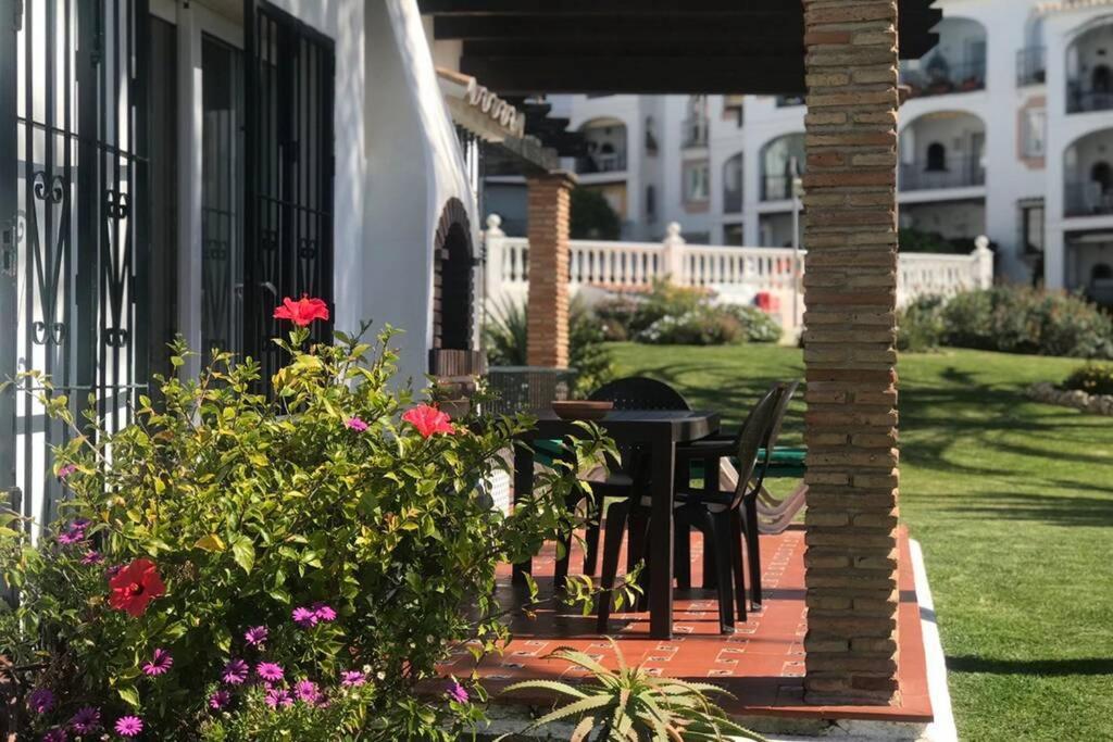 Bungalow Sea View, Pool, Tennis, Beach 5Min Walk Mijas Exterior foto
