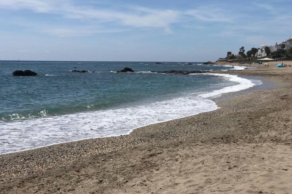 Bungalow Sea View, Pool, Tennis, Beach 5Min Walk Mijas Exterior foto