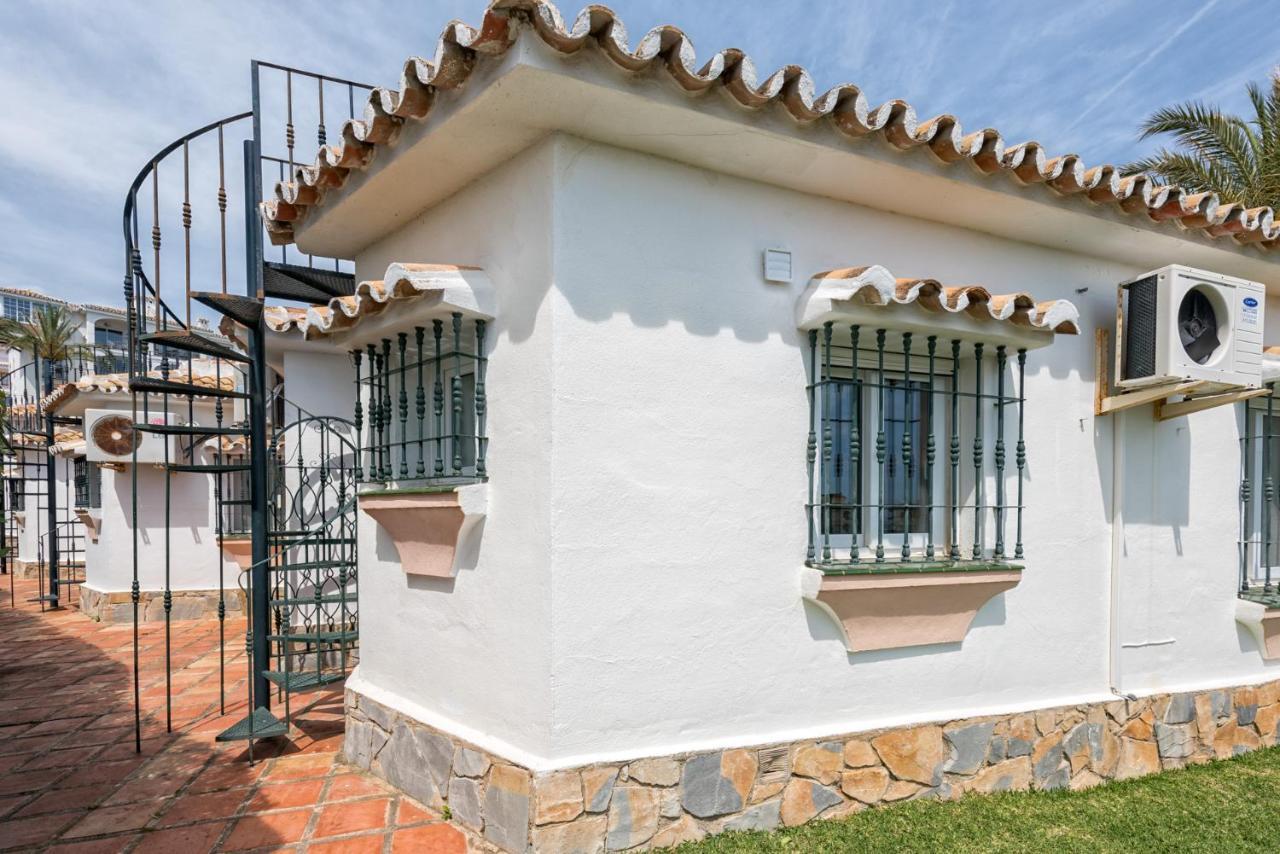 Bungalow Sea View, Pool, Tennis, Beach 5Min Walk Mijas Exterior foto